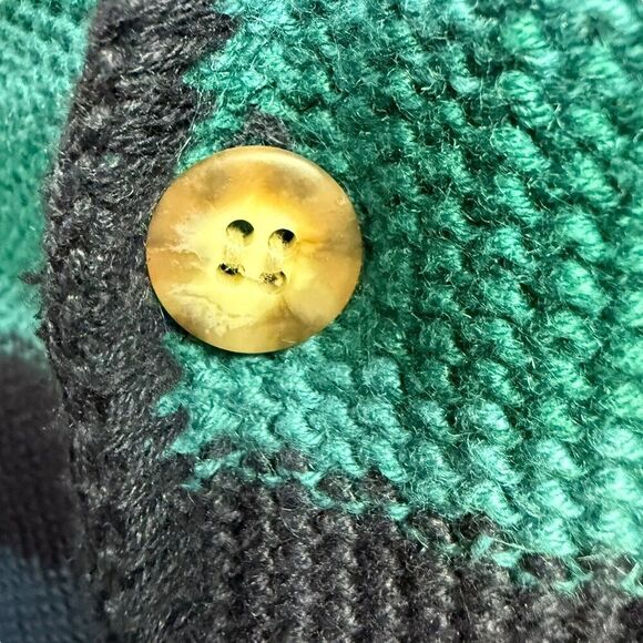 Vtg 80s 90s Architect Sweater Vest Hong Kong M EclecticGrandpa Blue Stripes - Picture 2 of 6